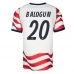 Maillot de foot États-Unis Folarin Balogun #20 Domicile vêtements Monde 2026 Manches Courtes
